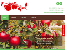 Tablet Screenshot of hiddencoveorchard.com